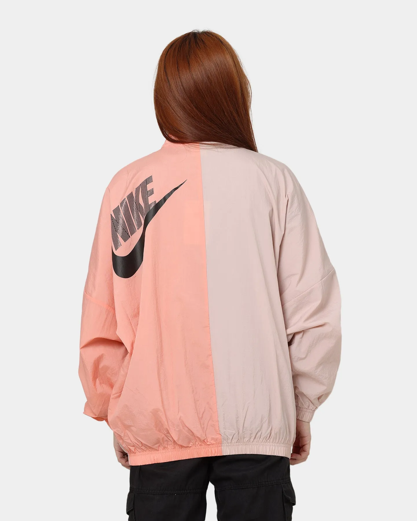 Nike Women's Sportswear Woven Dance Jacket Crimson