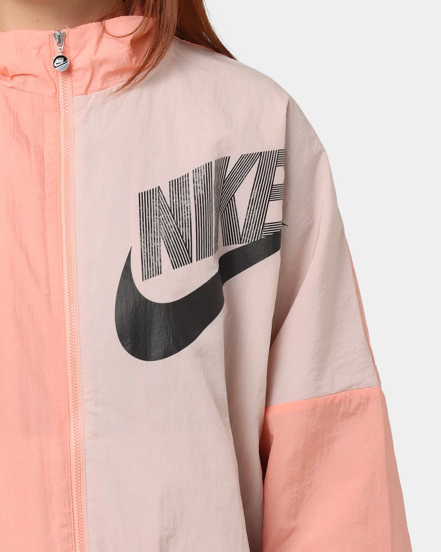 Nike Women's Sportswear Woven Dance Jacket Crimson