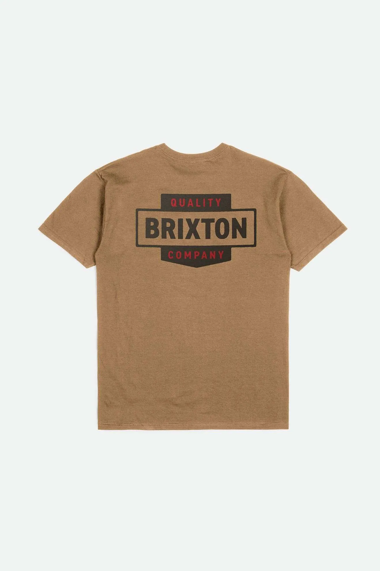 Osborn S/S Standard T-Shirt - Tobacco Brown Worn Wash