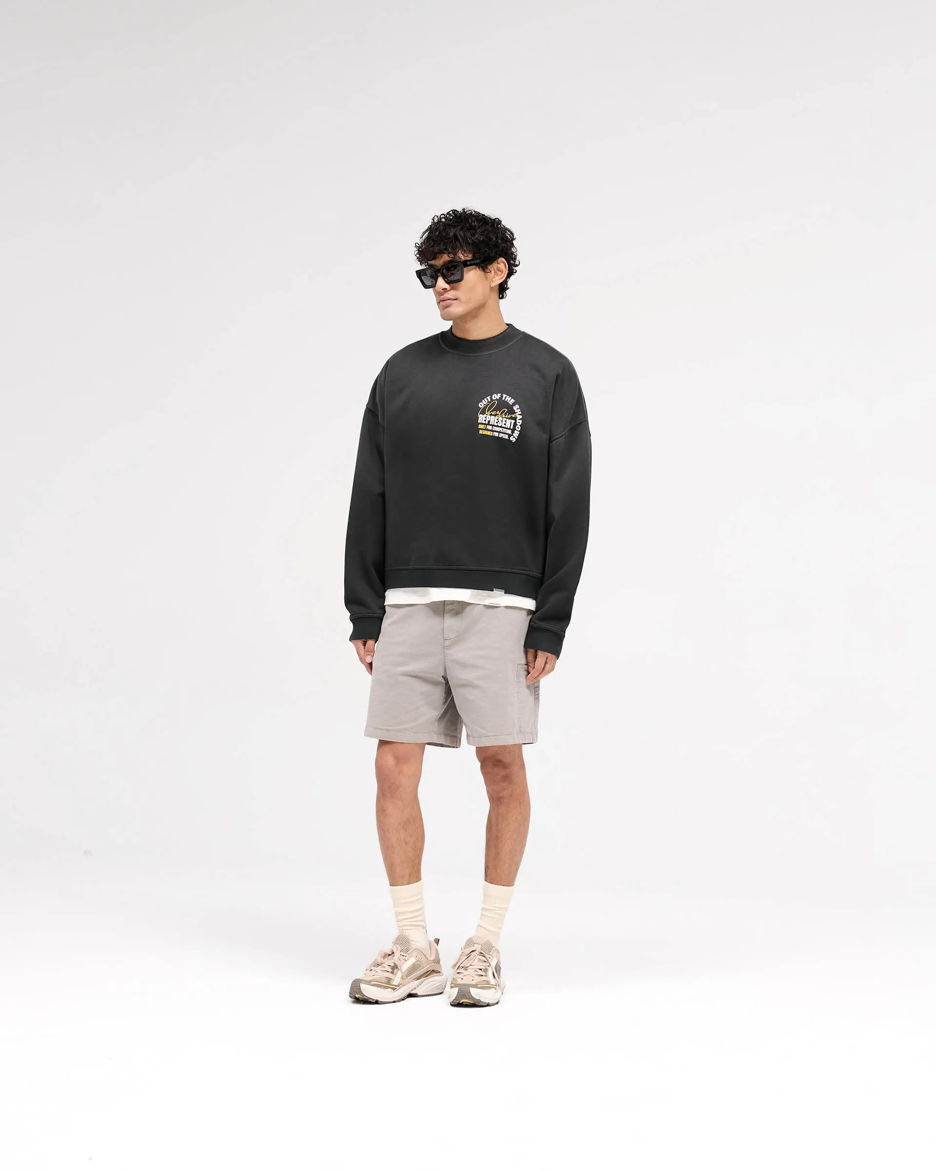 Out Of The Shadows Sweater - Stained Black