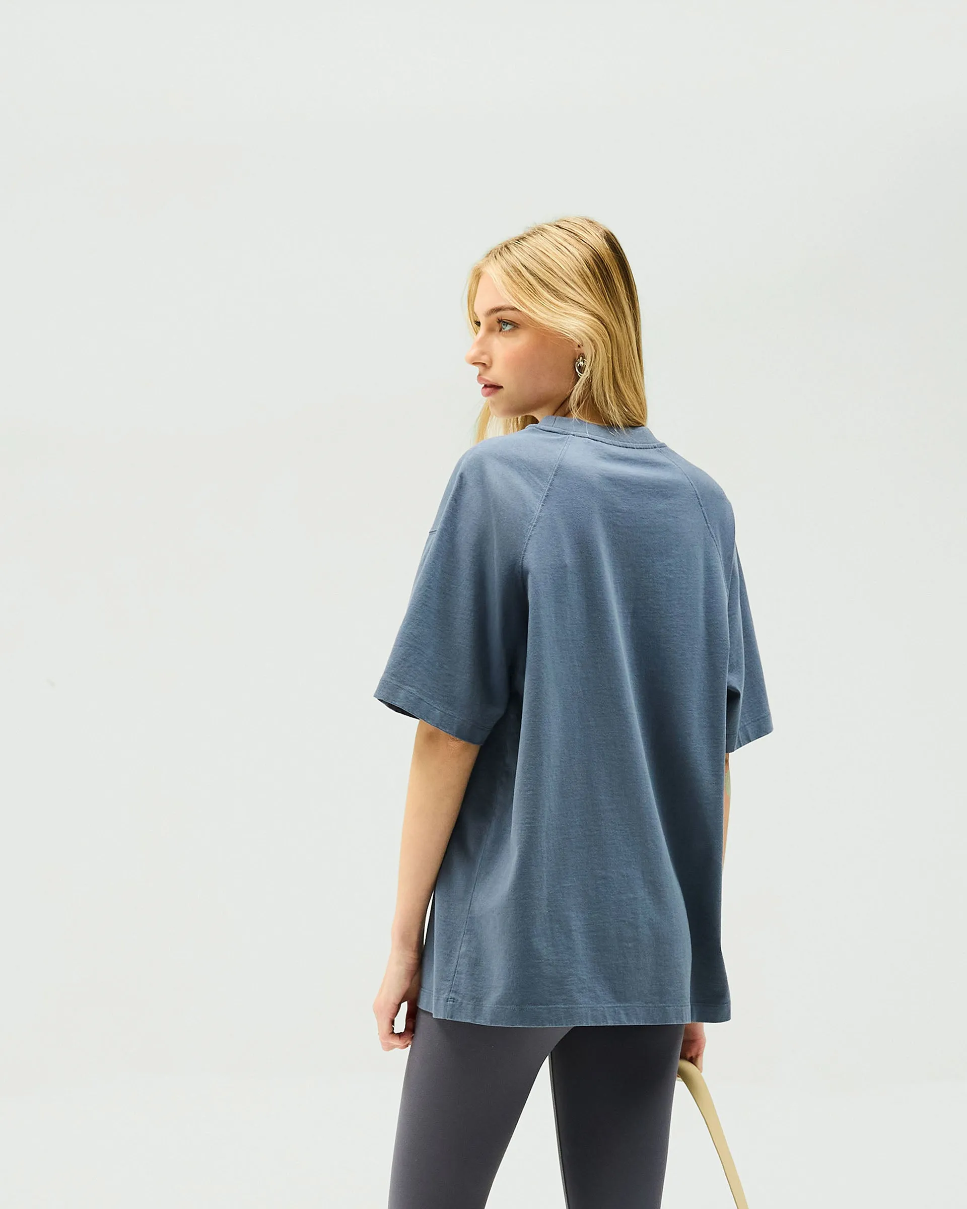 Owners Club Boyfriend T-Shirt - Steel Blue