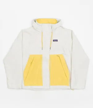 Patagonia Womens Skysail Jacket - Dyno White / Surfboard Yellow