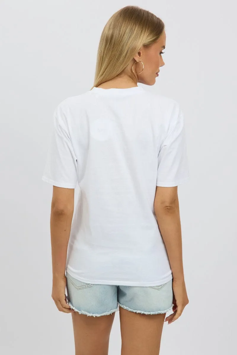 Pink Graphic Tee Short Sleeve
