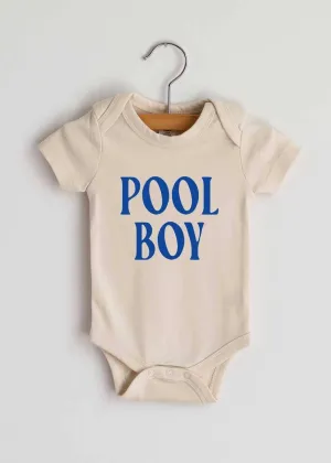 Pool Boy Organic Onesie - Cream