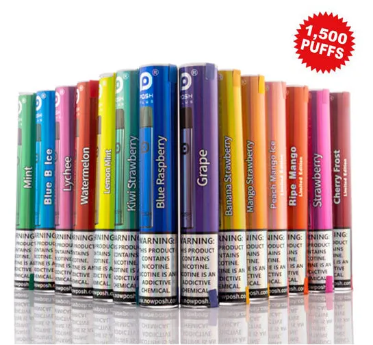 Posh Plus XL Disposable Vape Pen - 1,500 Puffs