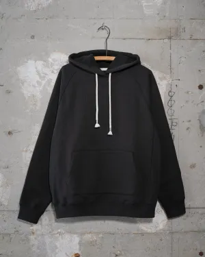 Pullover Hoodie - 876gsm Double Heavyweight French Terry - Sumi Black