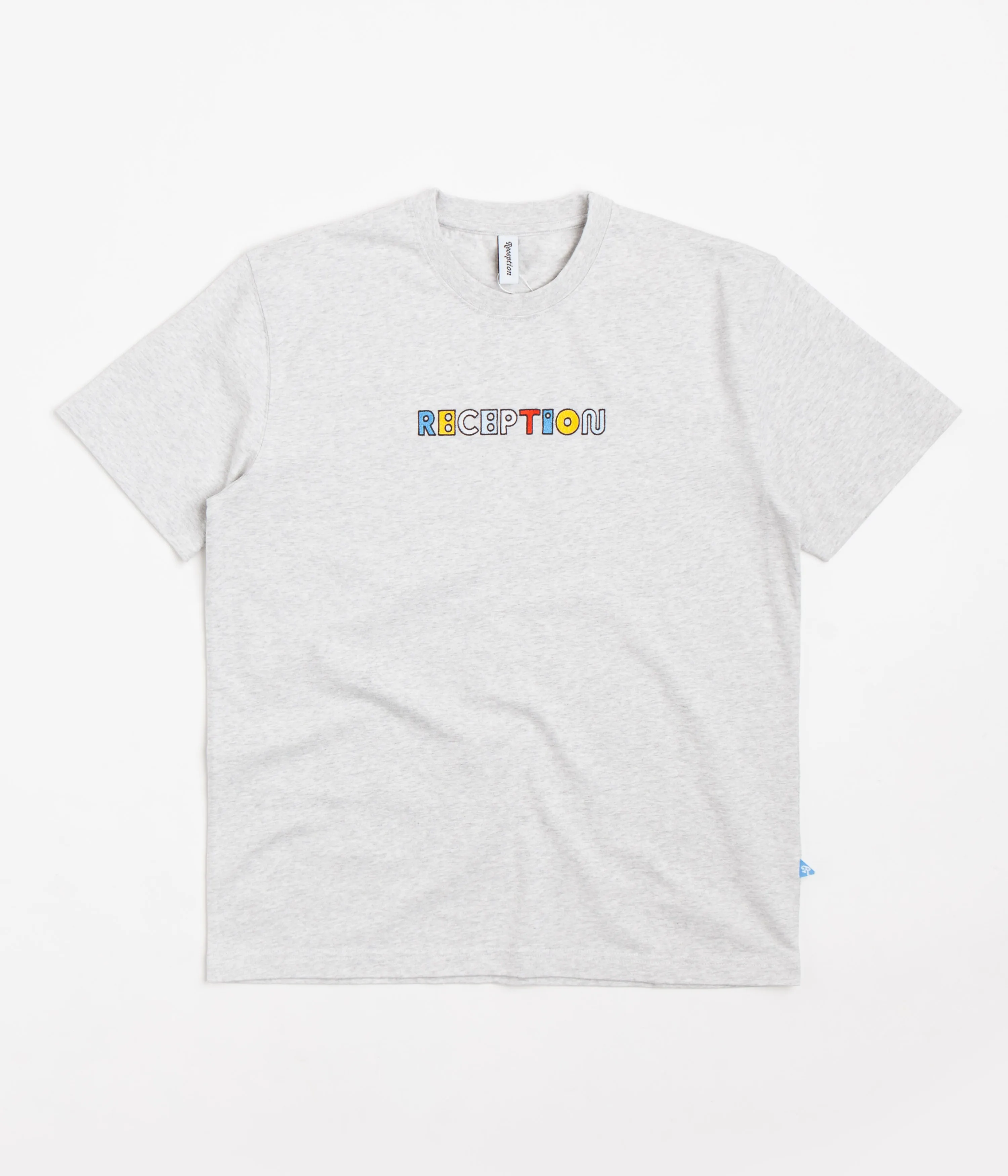 Reception Motto T-Shirt - Athletic Grey