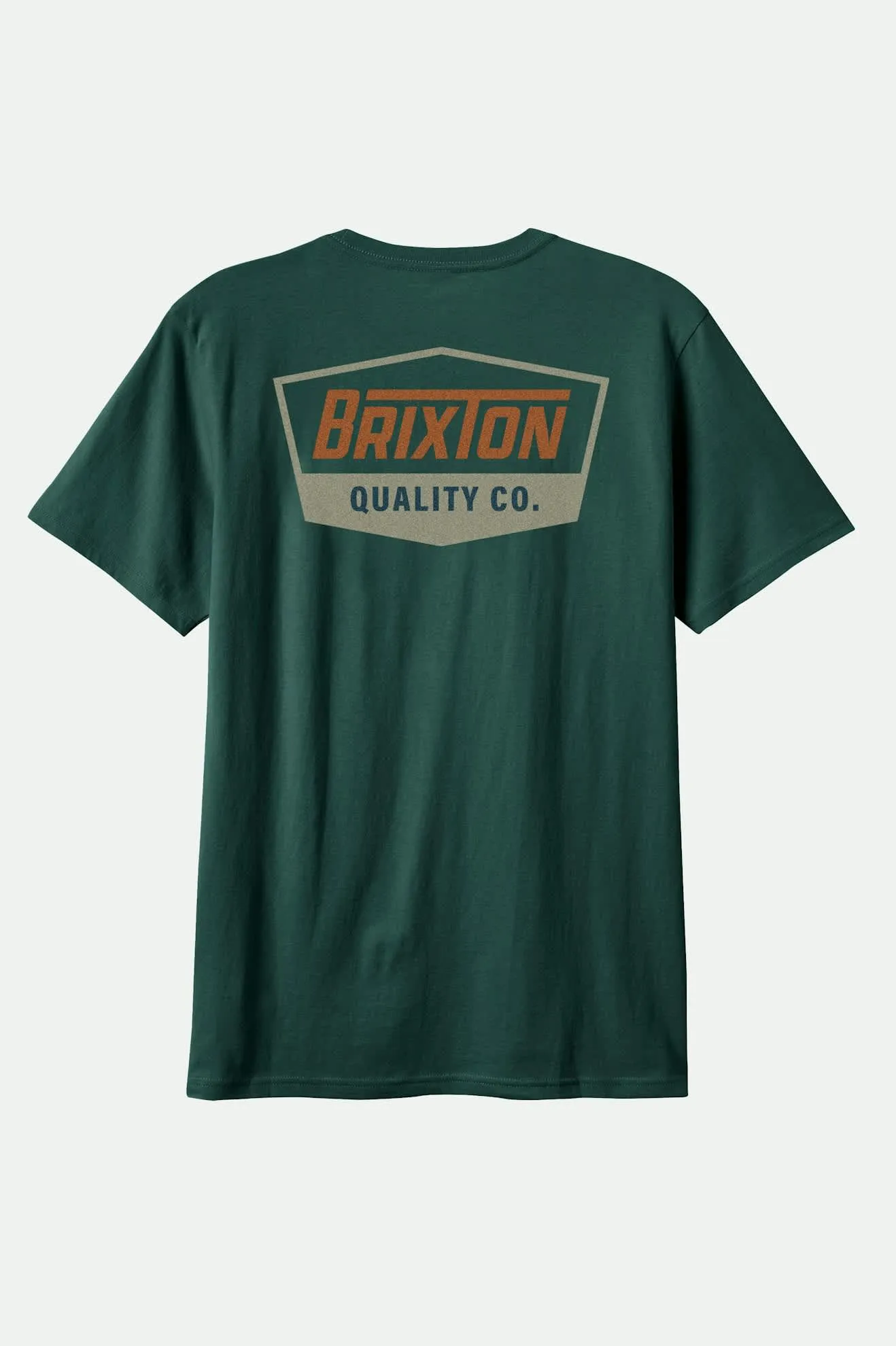 Regal S/S Standard T-Shirt - Deep Emerald/Rust/Sand