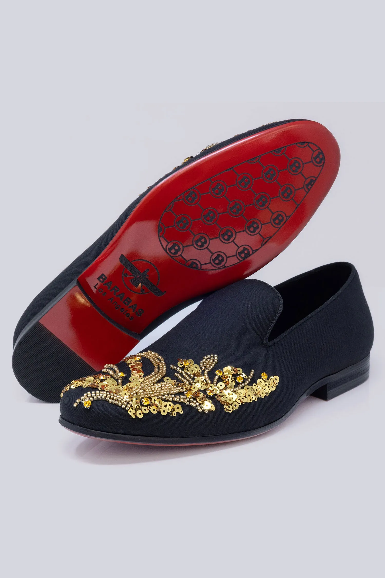 Rhodes Sequin Loafers Shoes