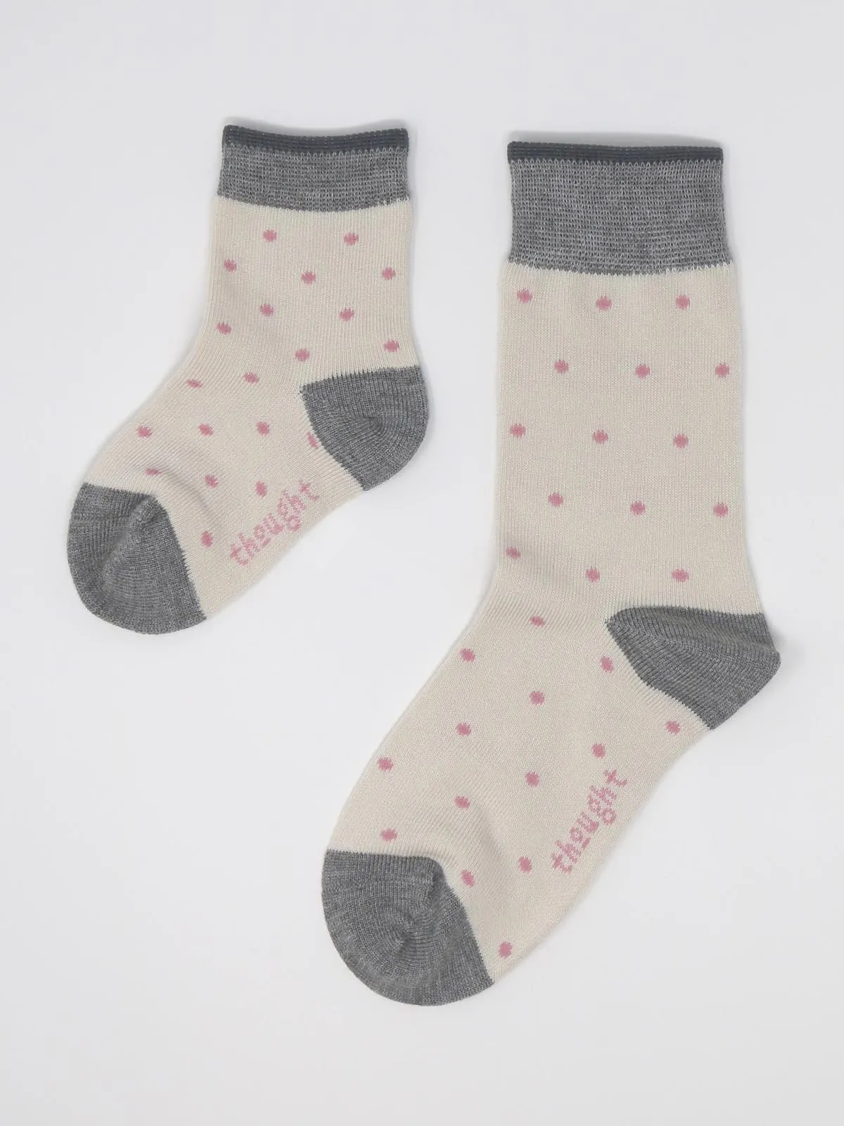 Rose Bamboo Baby Spot & Stripe Socks Gift
