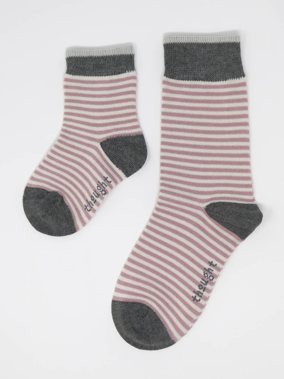 Rose Bamboo Baby Spot & Stripe Socks Gift