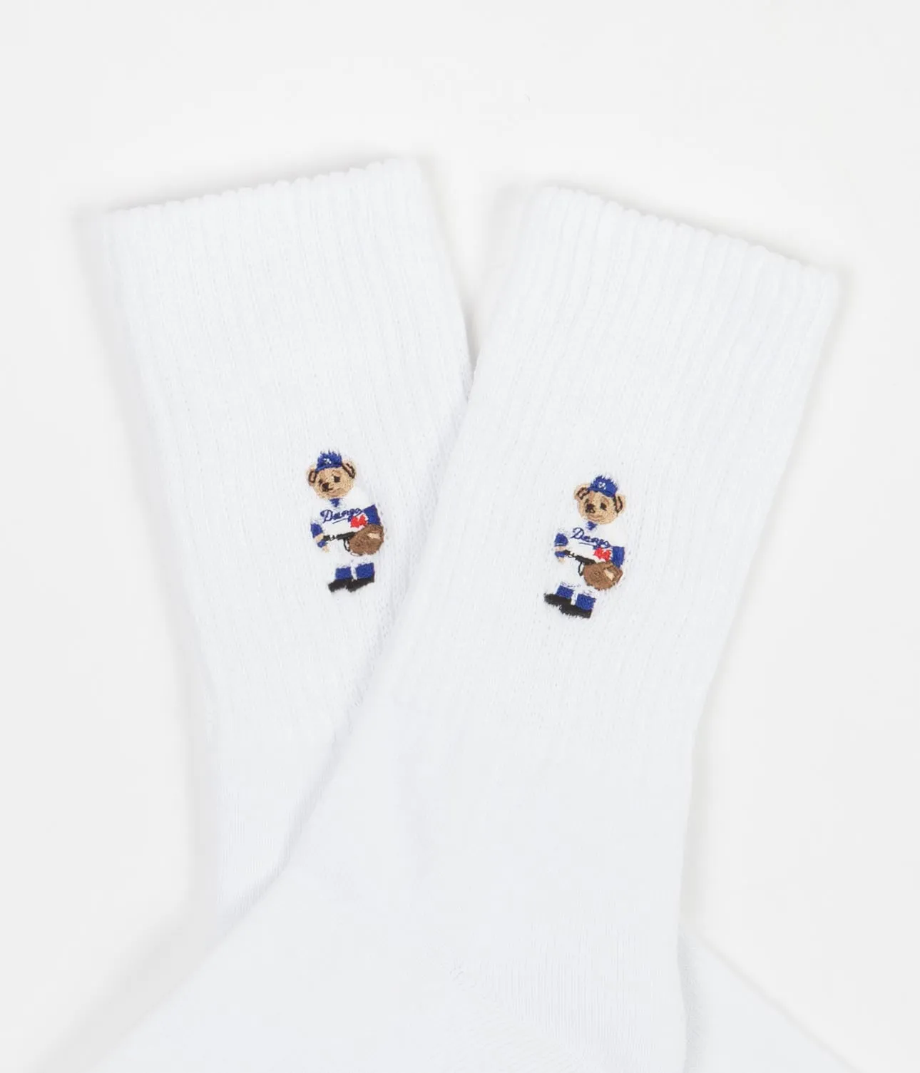 Rostersox Bear Socks - White