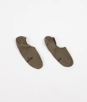 RoToTo High Gauge Invisible Socks - Olive