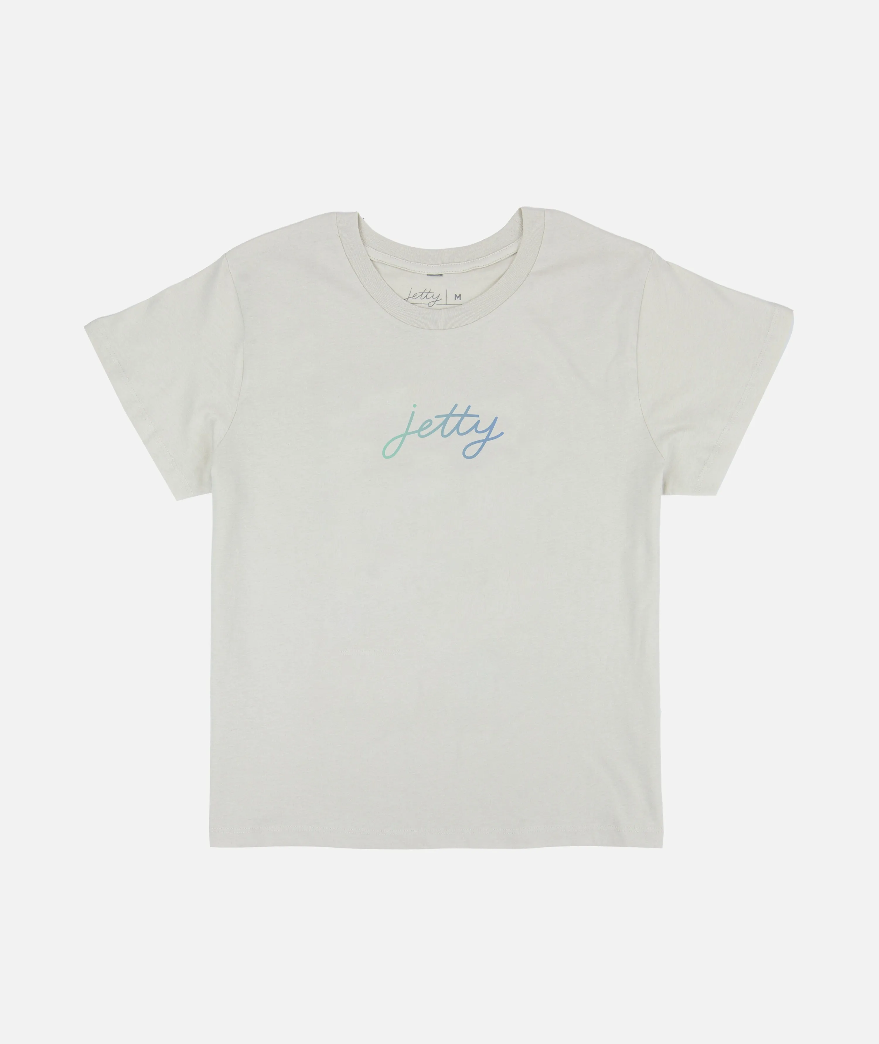 Script SS Tee - Cream