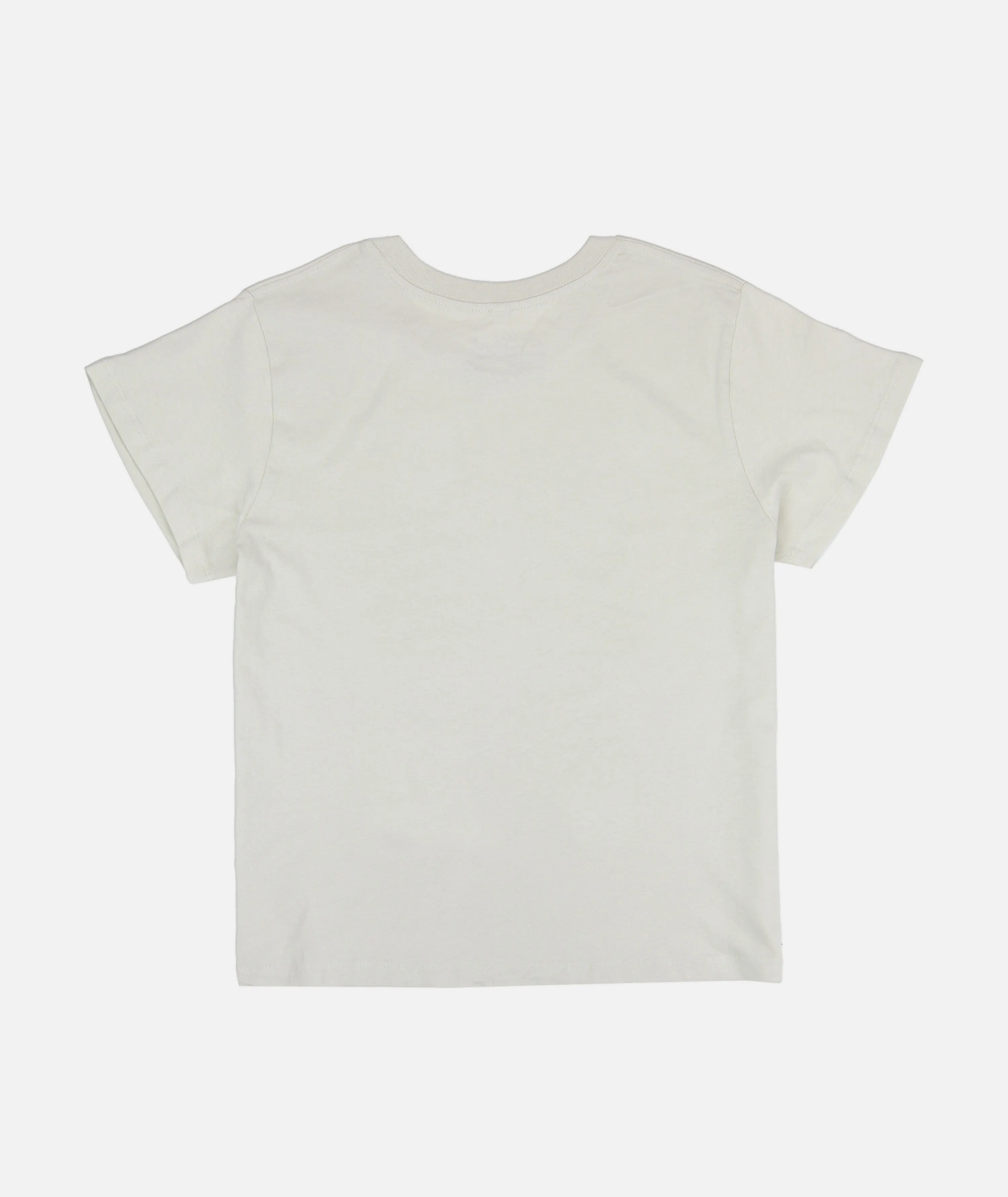 Script SS Tee - Cream