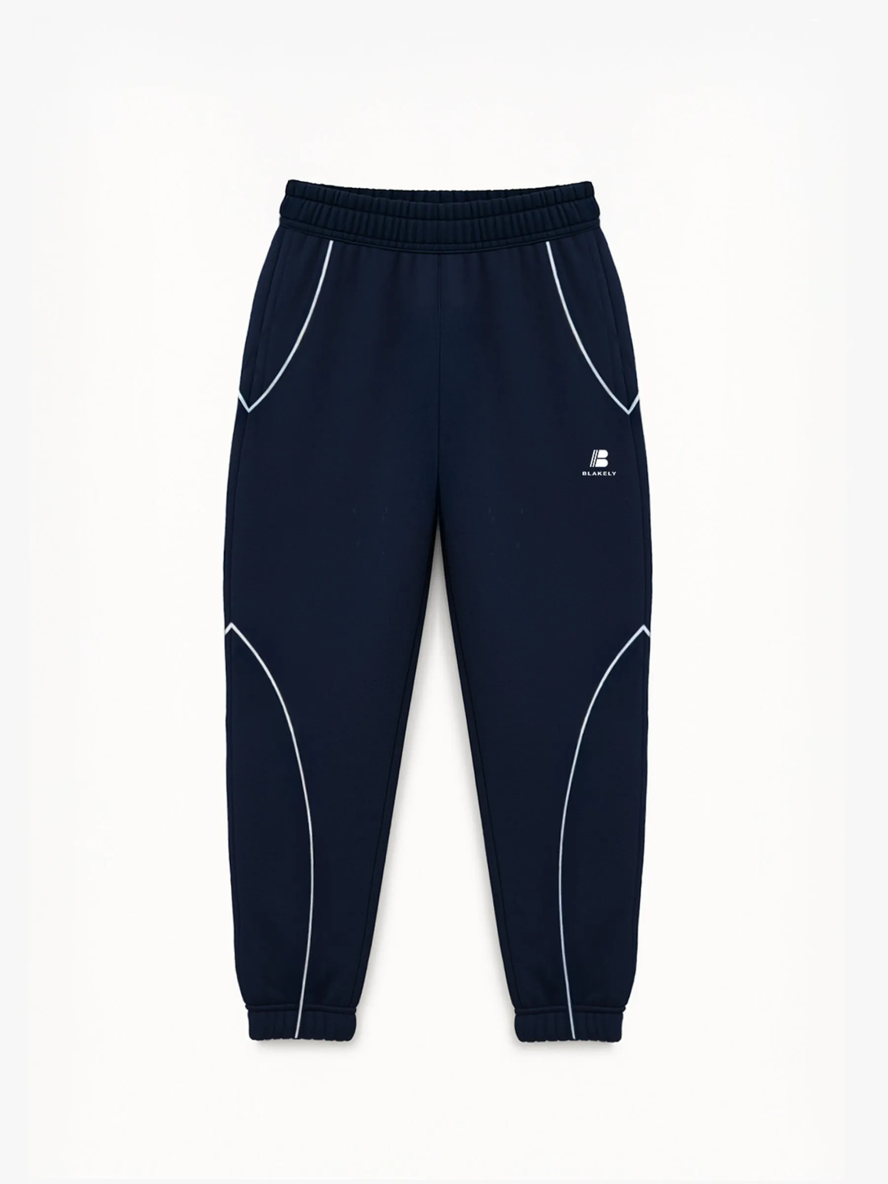 Seam Relaxed Sweatpants - True Navy