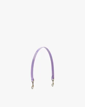 SHORT STRAP - Glossy lilac