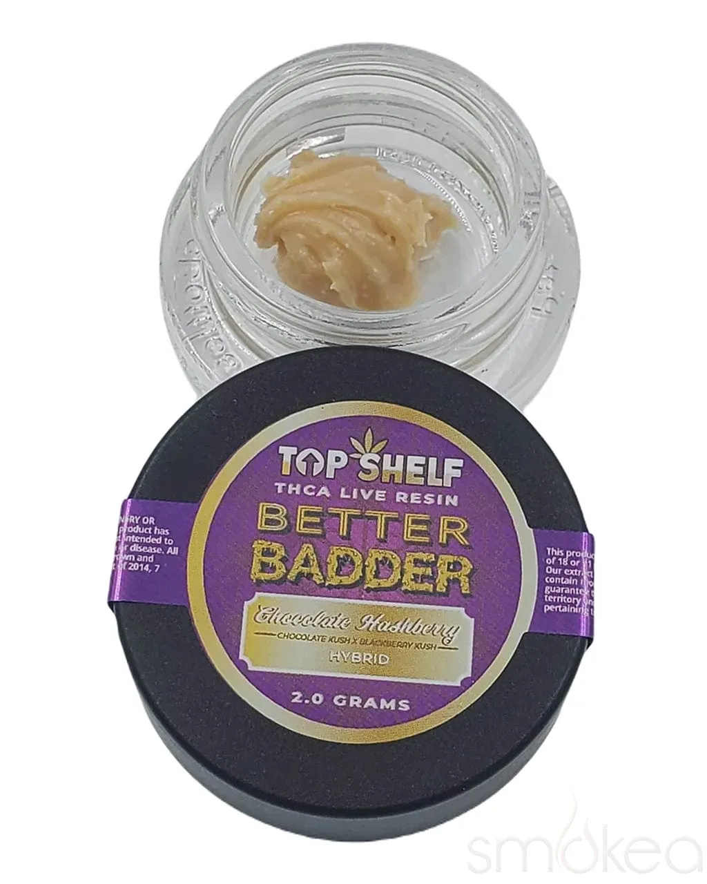 Top Shelf Hemp 2g THCA Live Resin Better Badder - Chocolate Hashberry