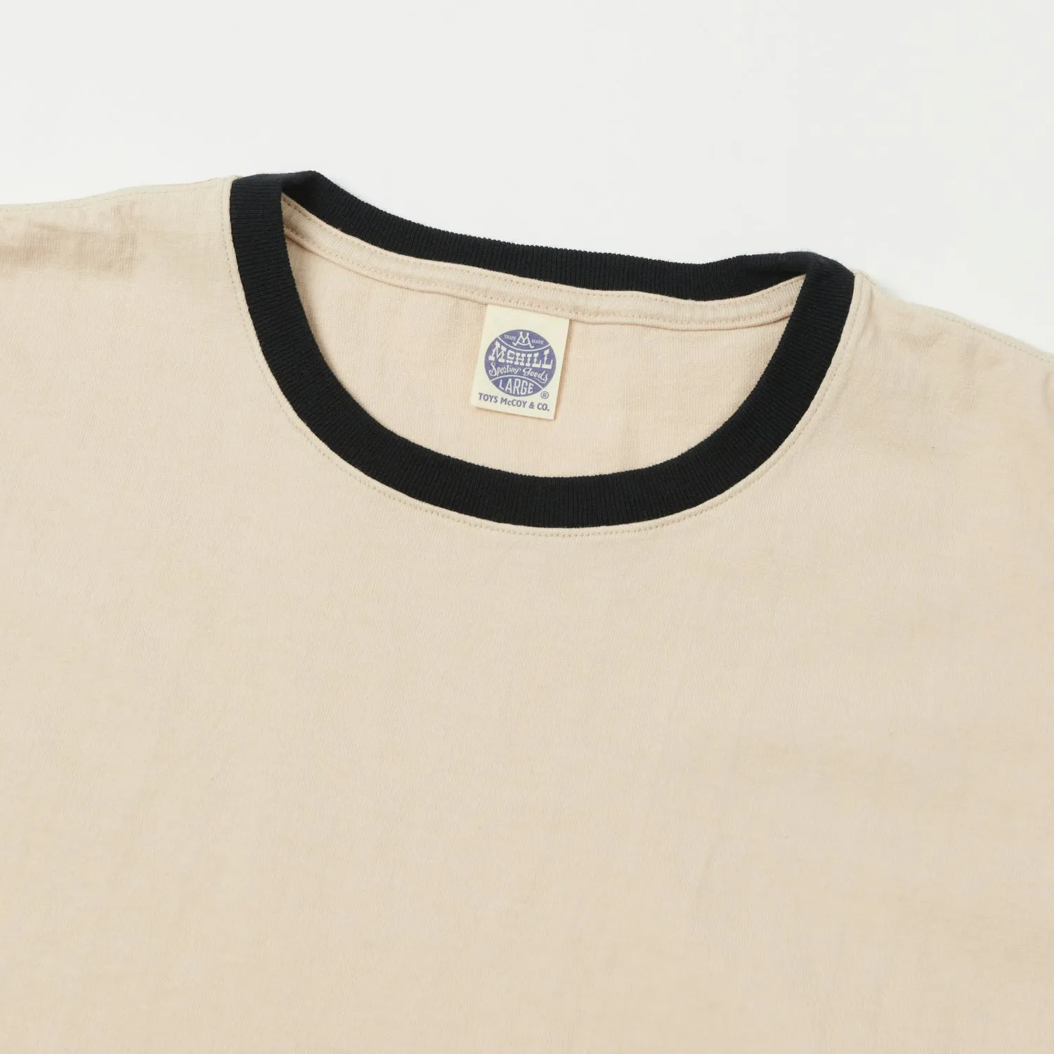 TOYS McCOY Johnny Ringer Tee - Beige/Black