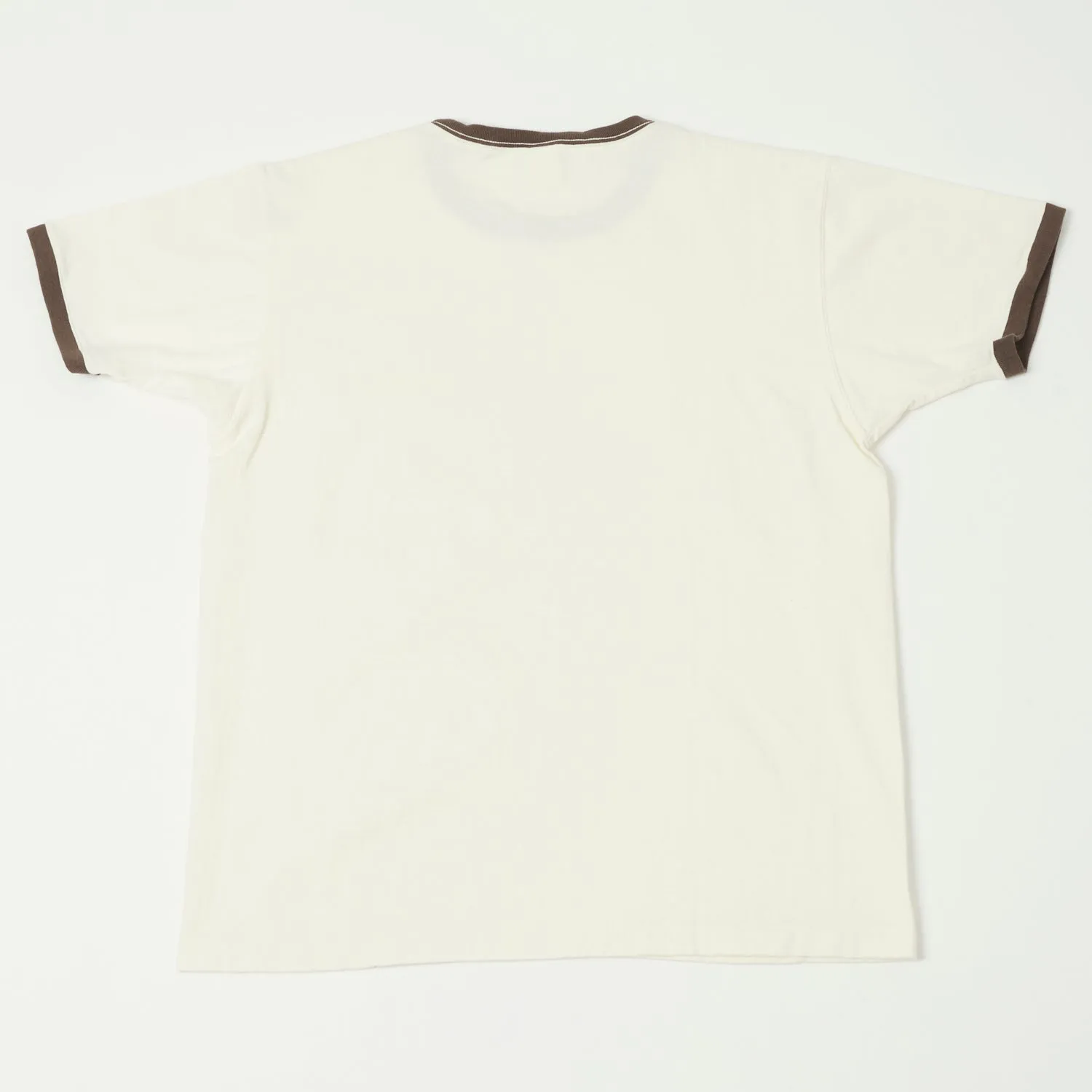 TOYS McCOY Johnny Ringer Tee - Off White/Charcoal