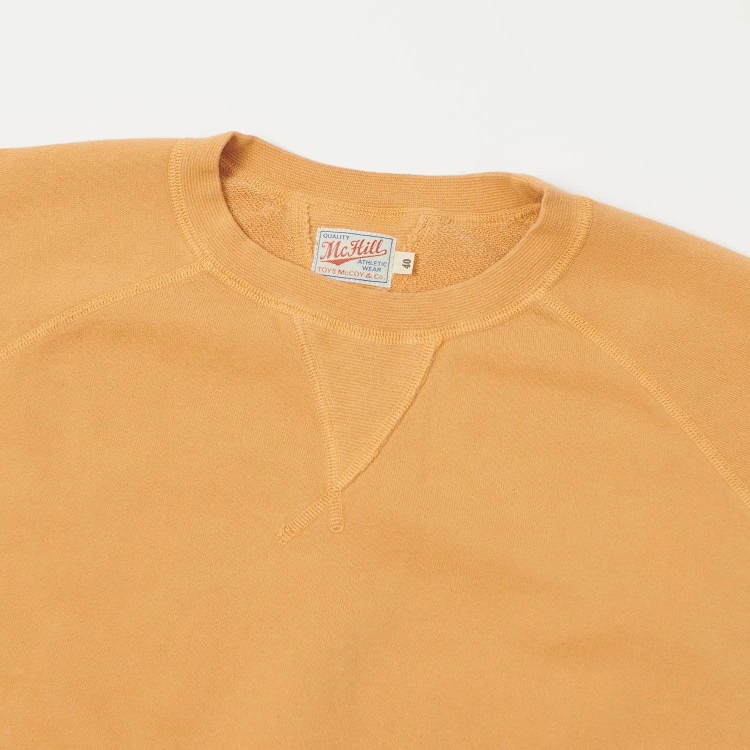 TOYS McCOY Short Sleeve Sweatshirt - Gold