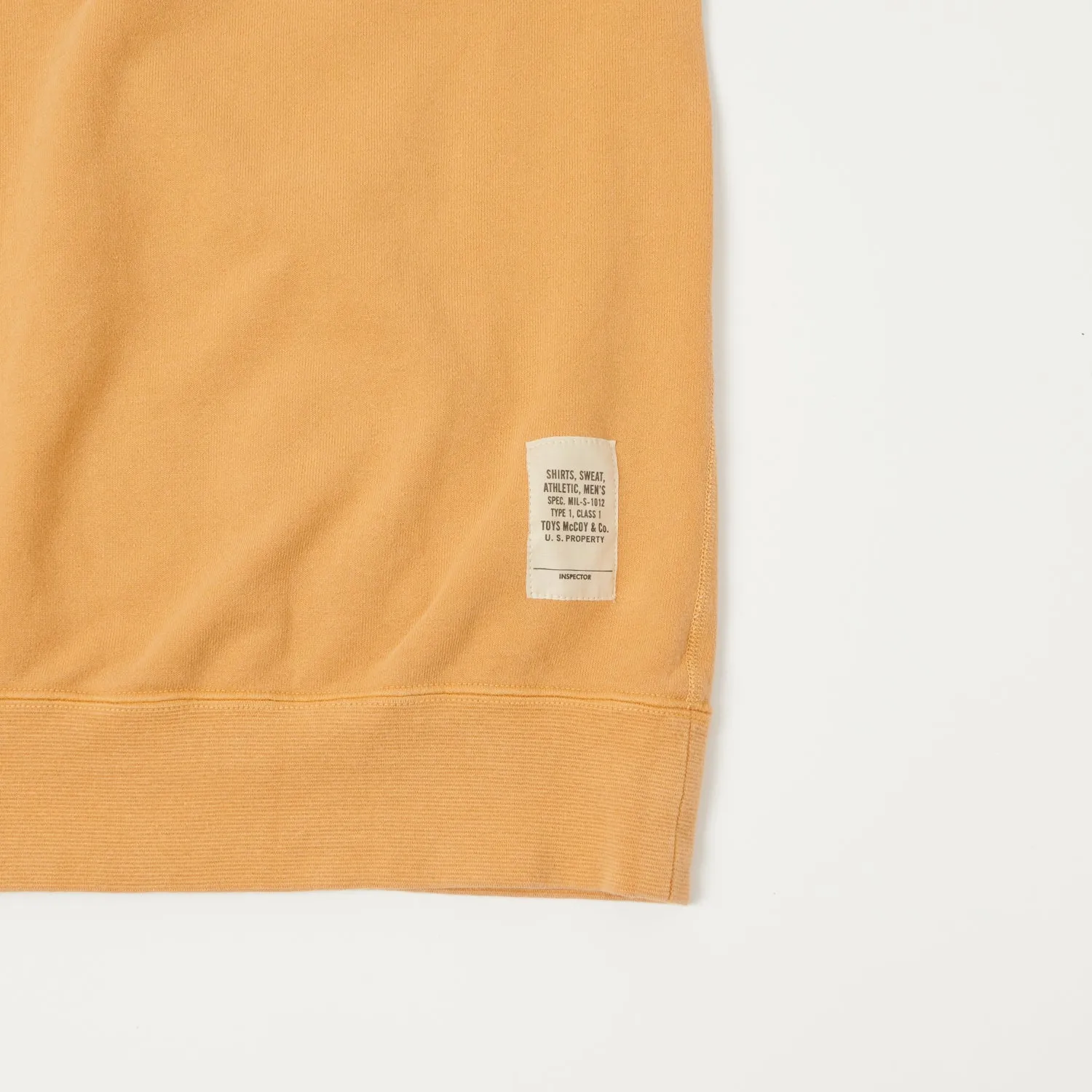 TOYS McCOY Short Sleeve Sweatshirt - Gold