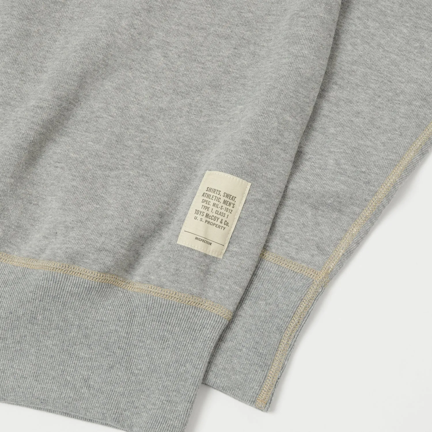 TOYS McCOY USAF Print Sweatshirt - Grey