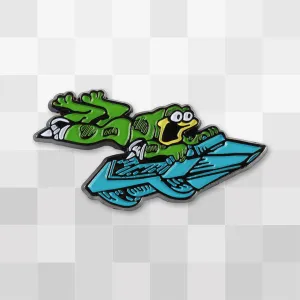 Turbo Time Enamel Pin