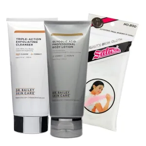 Ultra-Fast Body Smoothing Triple Action Skin Care Kit
