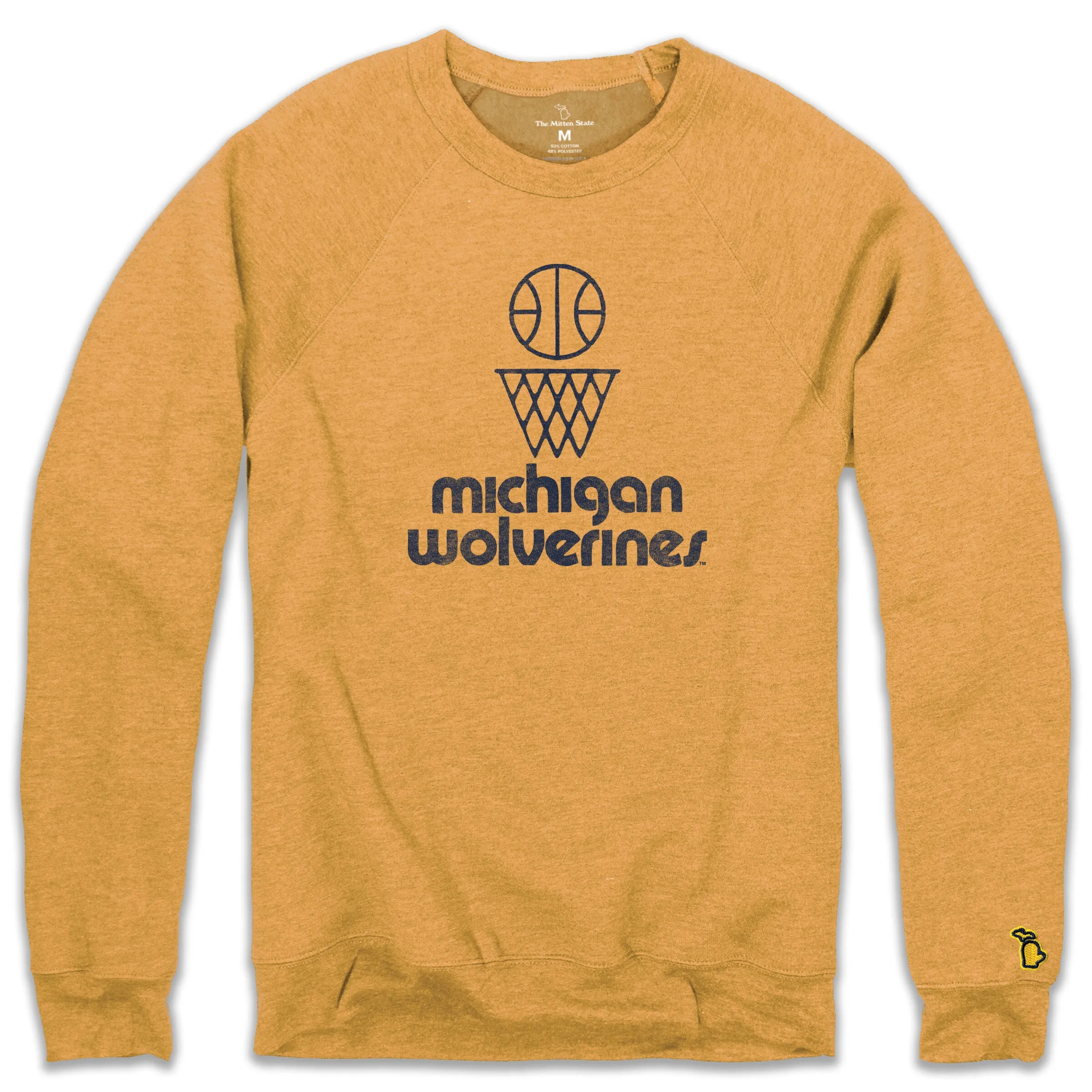 UOFM - '66 BASKETBALL FLEECE SWEATSHIRT (UNISEX)