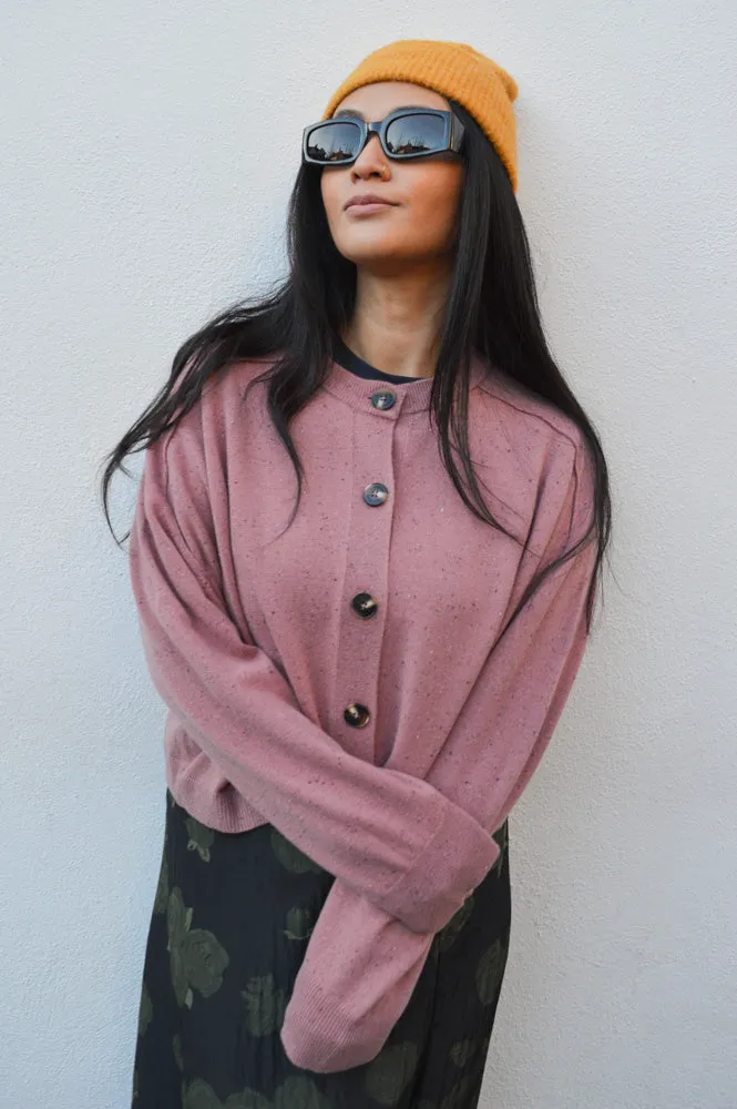 Vanessa Bruno Douve Old Pink Cardigan