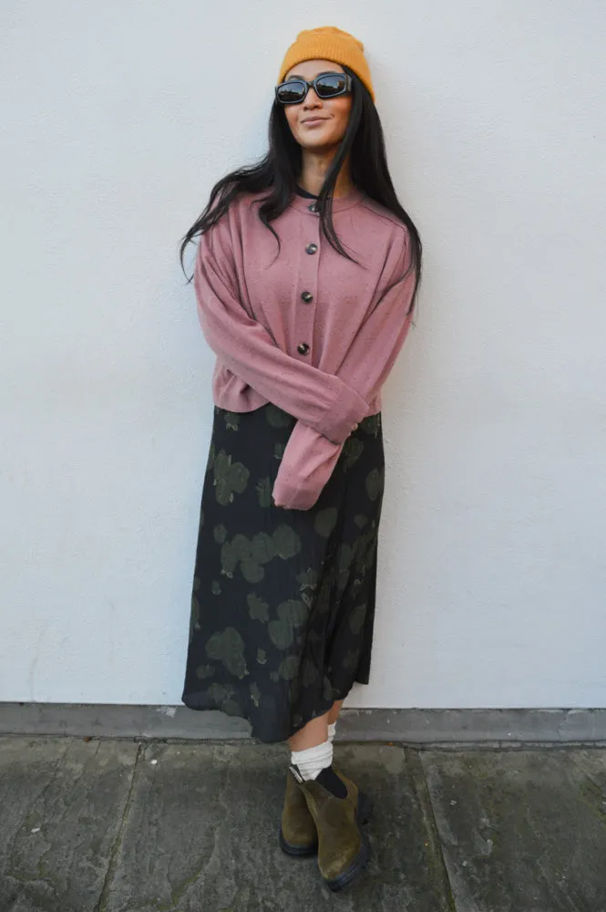 Vanessa Bruno Douve Old Pink Cardigan