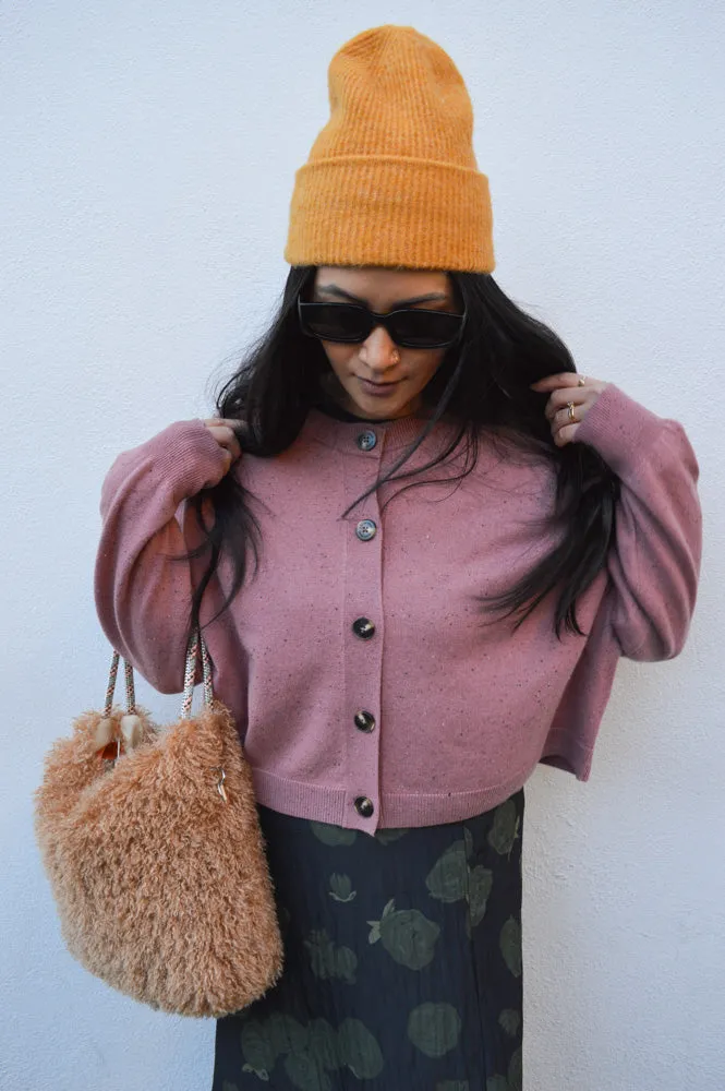 Vanessa Bruno Douve Old Pink Cardigan