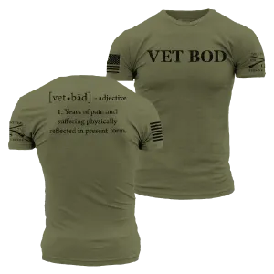 Vet Bod T-Shirt - Military Green