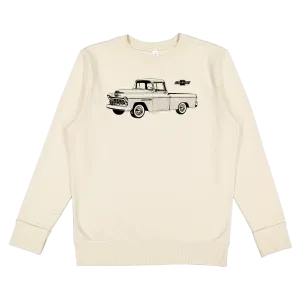 Vintage Wash Chevy Graphic Unisex Crewneck