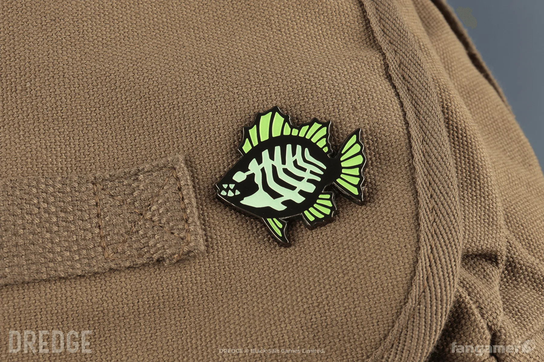 Voltaic Grouper Glow-in-the-Dark Pin