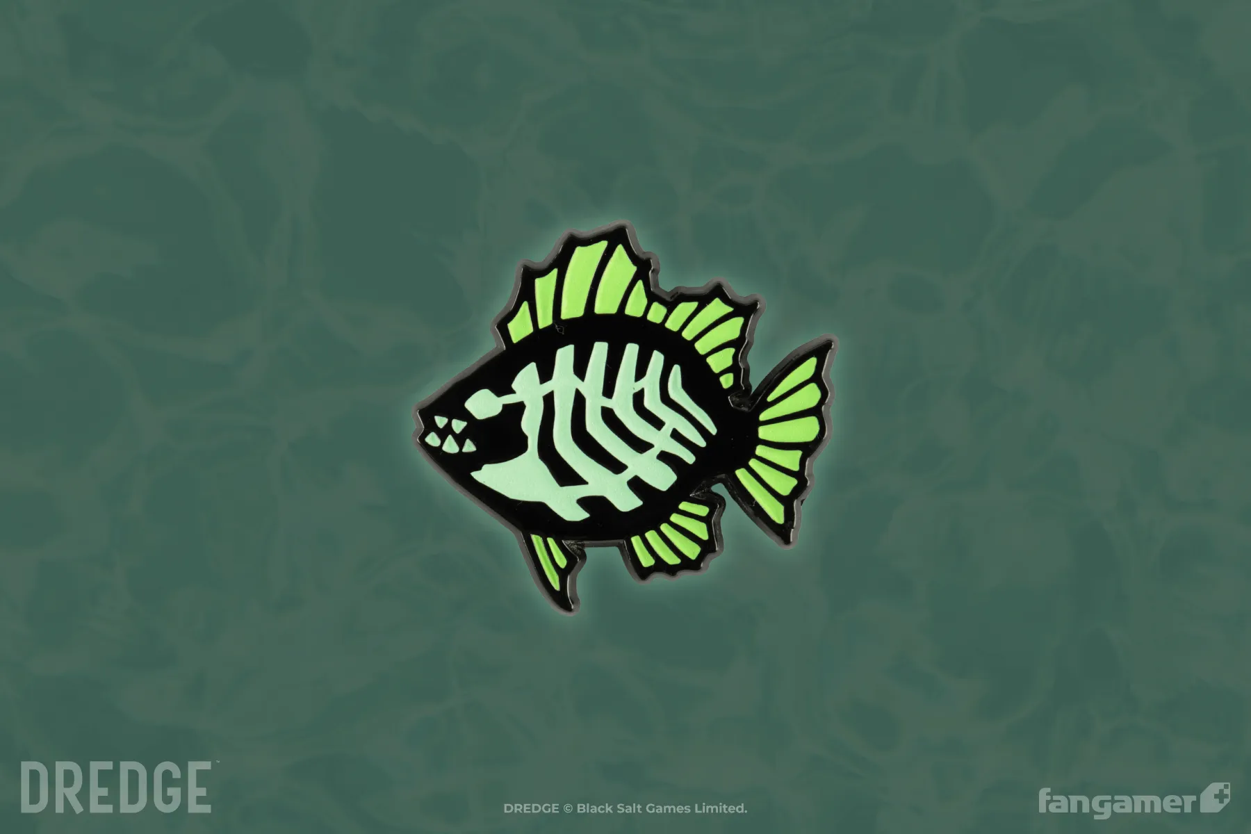 Voltaic Grouper Glow-in-the-Dark Pin