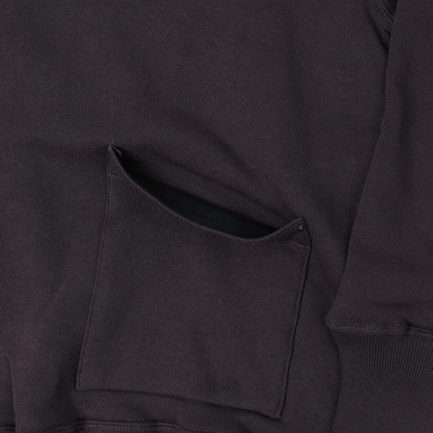 Warehouse & Co 453 Two Pocket Set-In Hooded Sweatshirt - Dark Navy