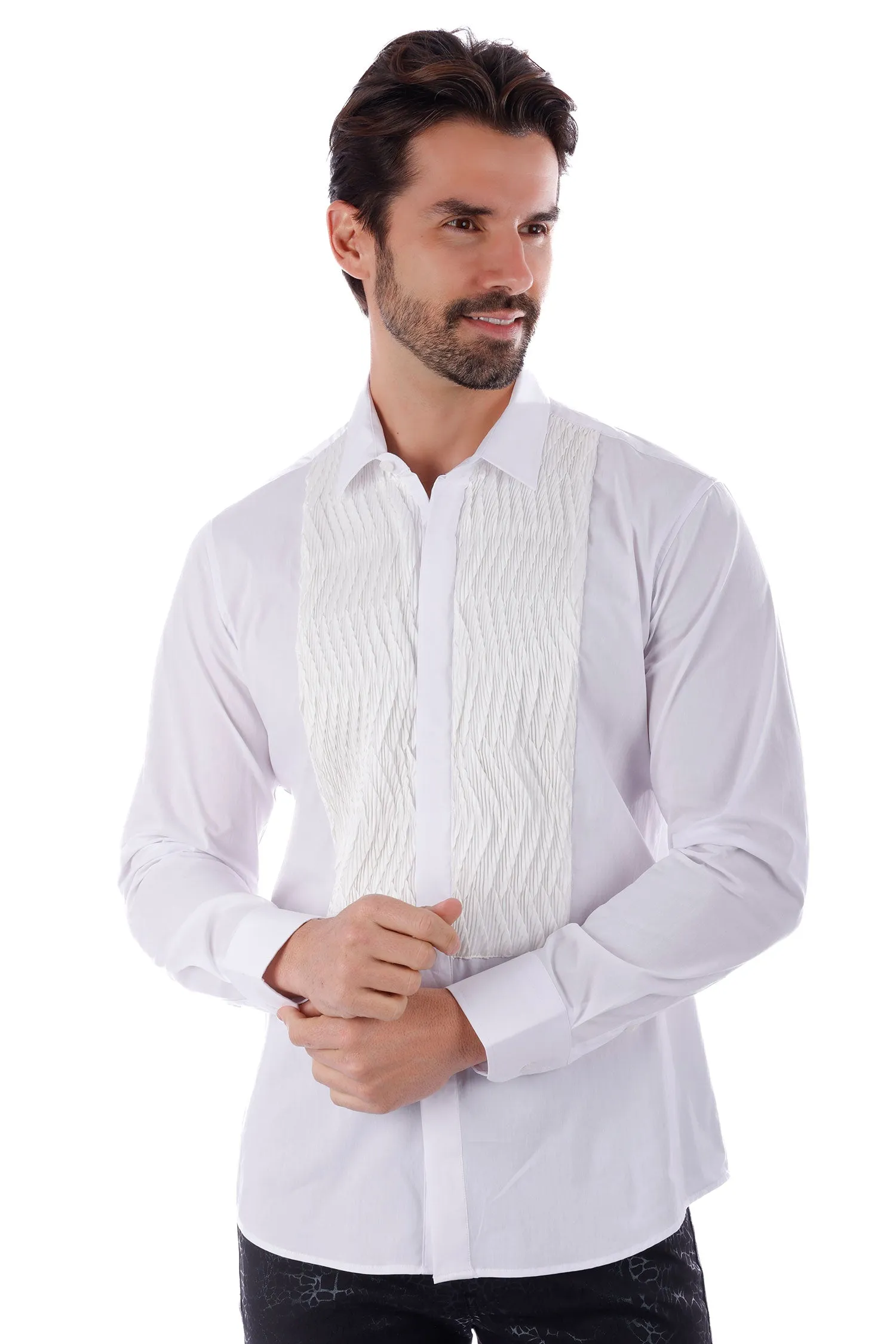 Waving Scheme Long Sleeve Shirt