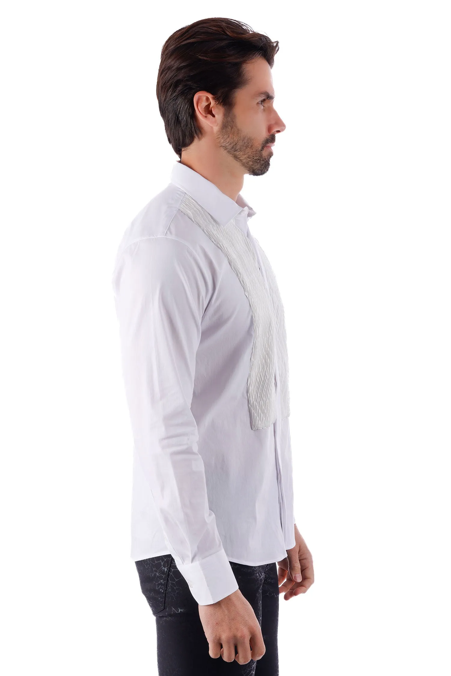 Waving Scheme Long Sleeve Shirt