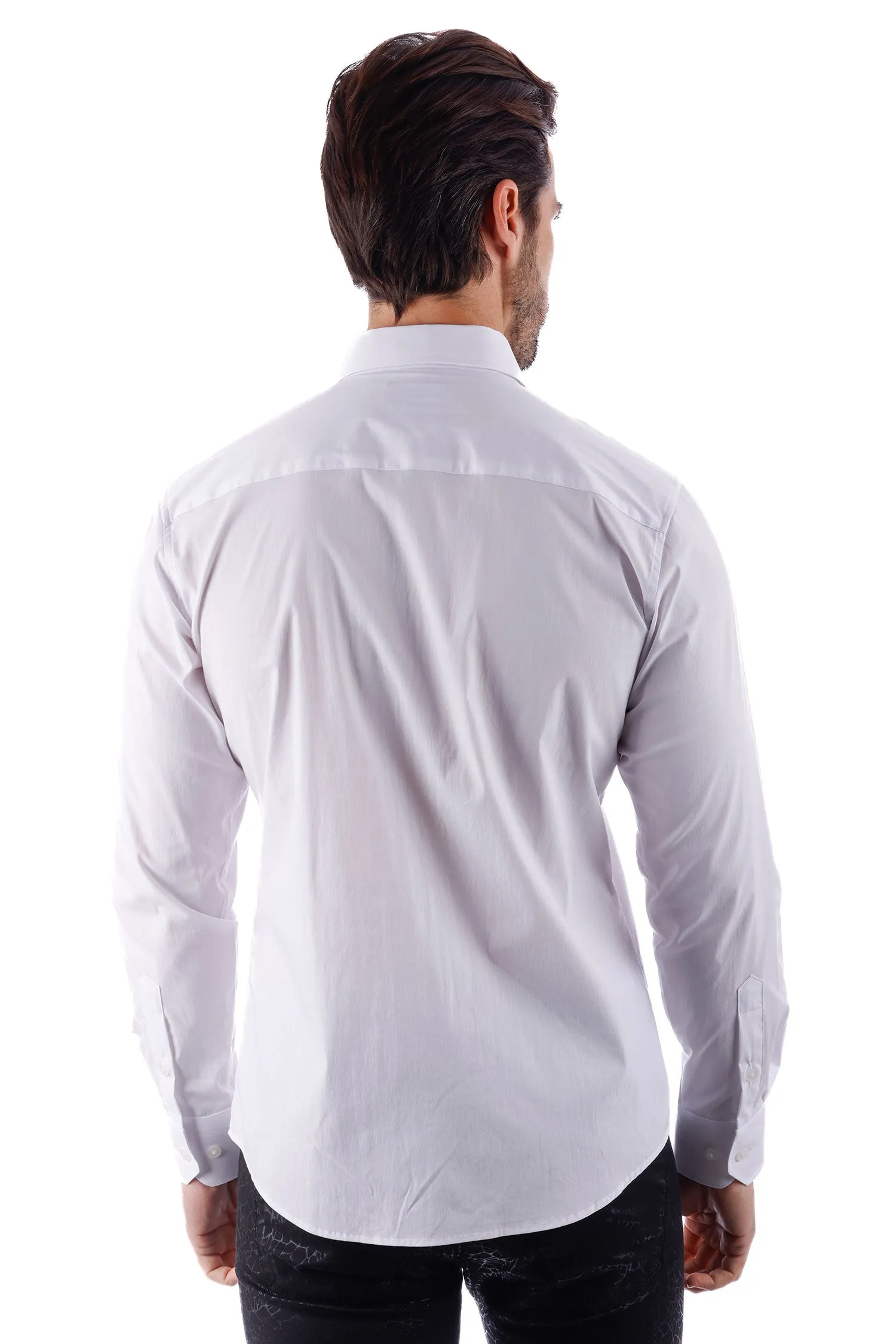 Waving Scheme Long Sleeve Shirt