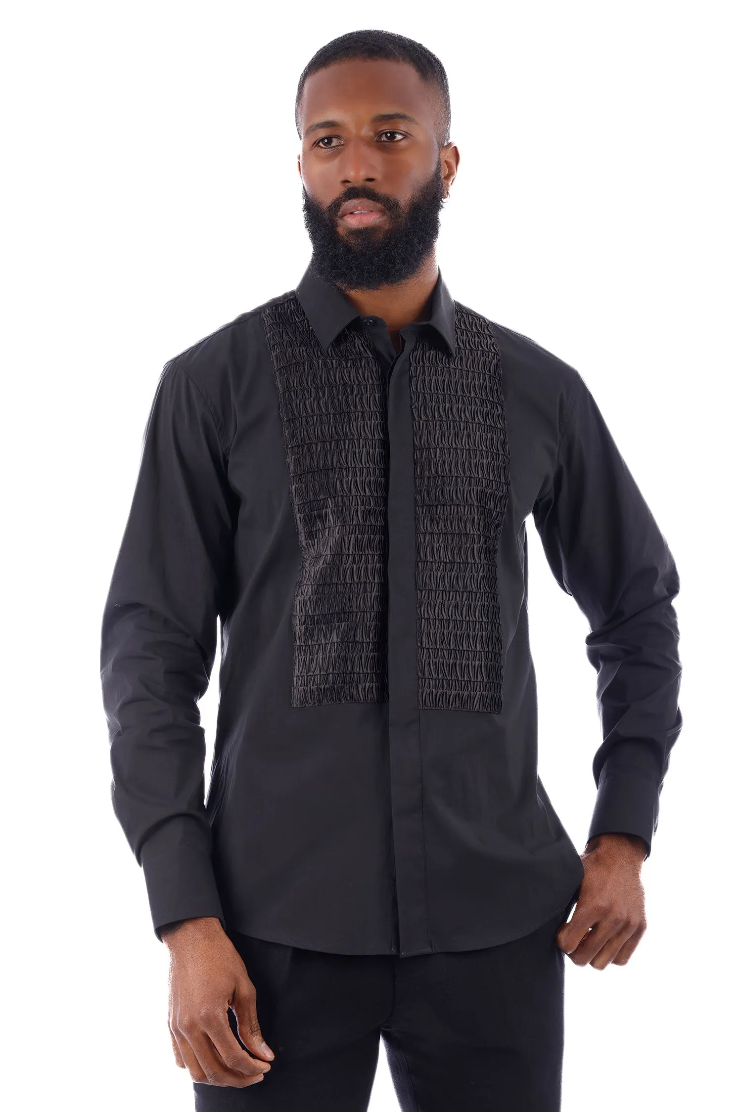 Waving Scheme Long Sleeve Shirt