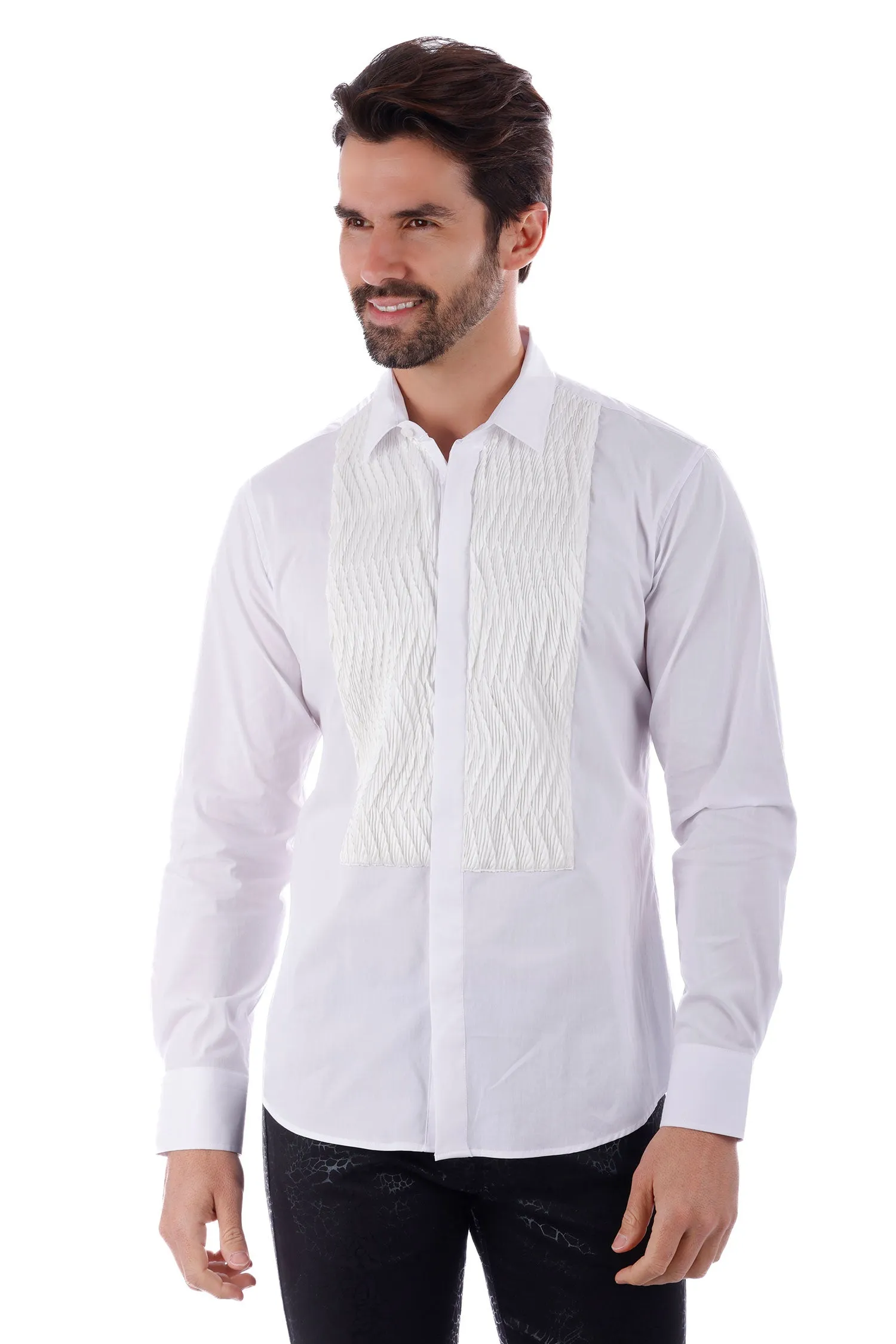 Waving Scheme Long Sleeve Shirt