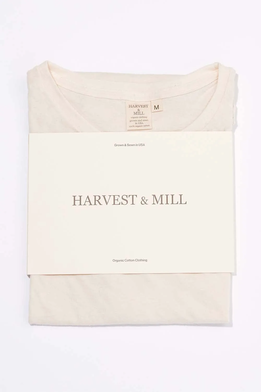 Women's Organic Crew Tee - Natural