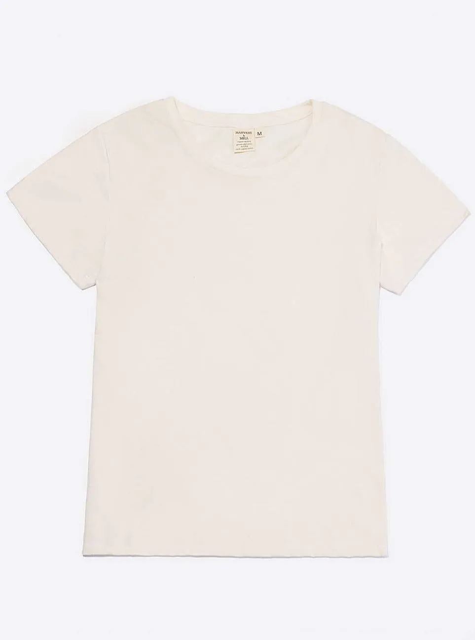 Women's Organic Crew Tee - Natural