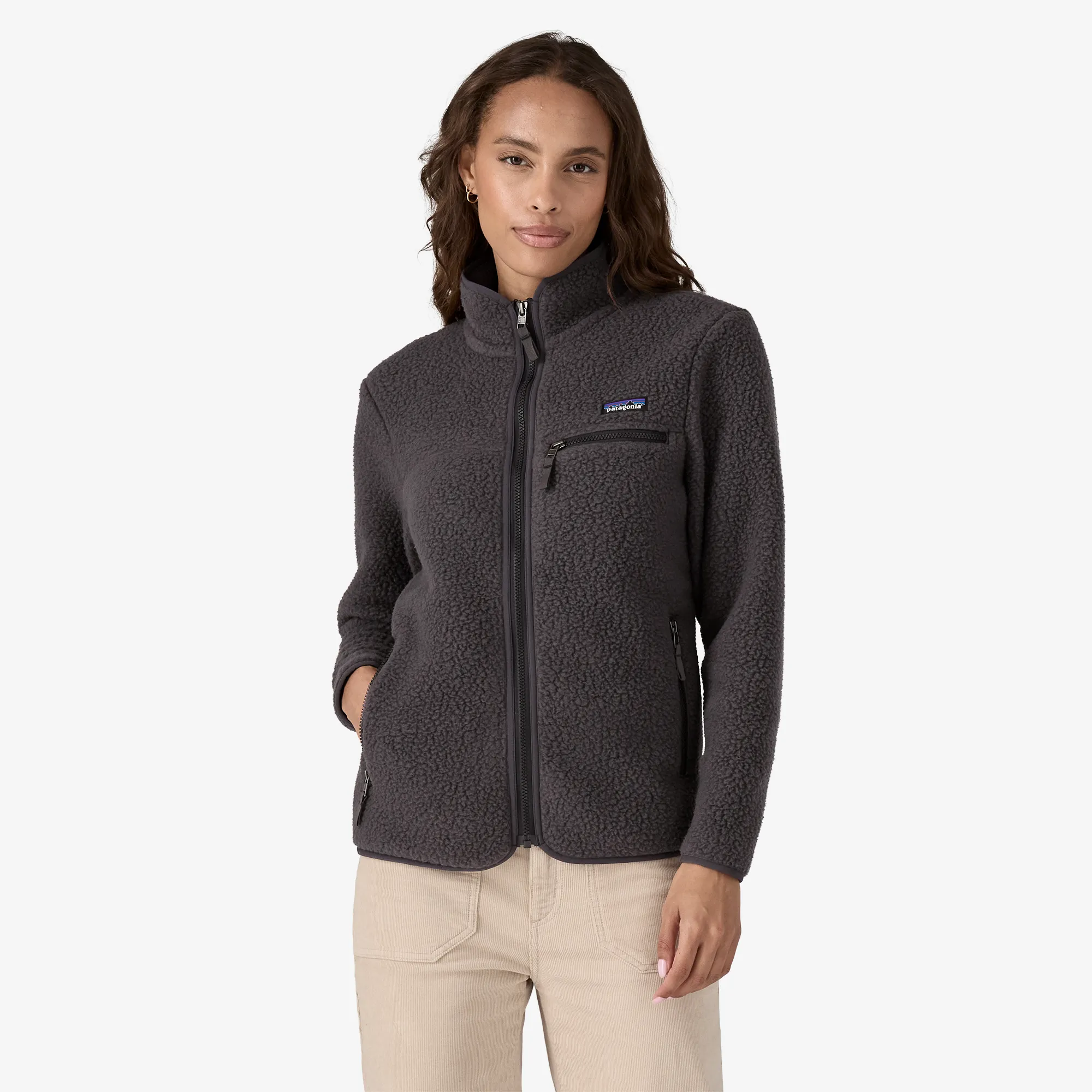 Women's Retro Pile Fleece Jacket