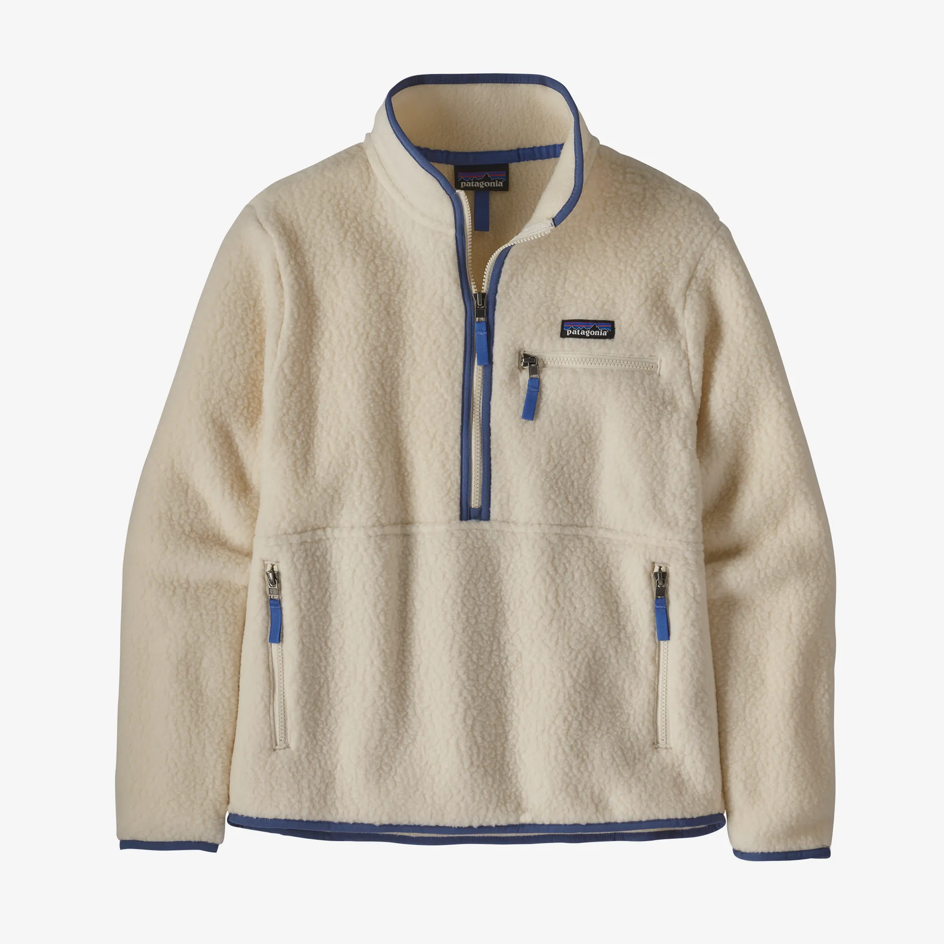 Women's Retro Pile Fleece Marsupial Pullover