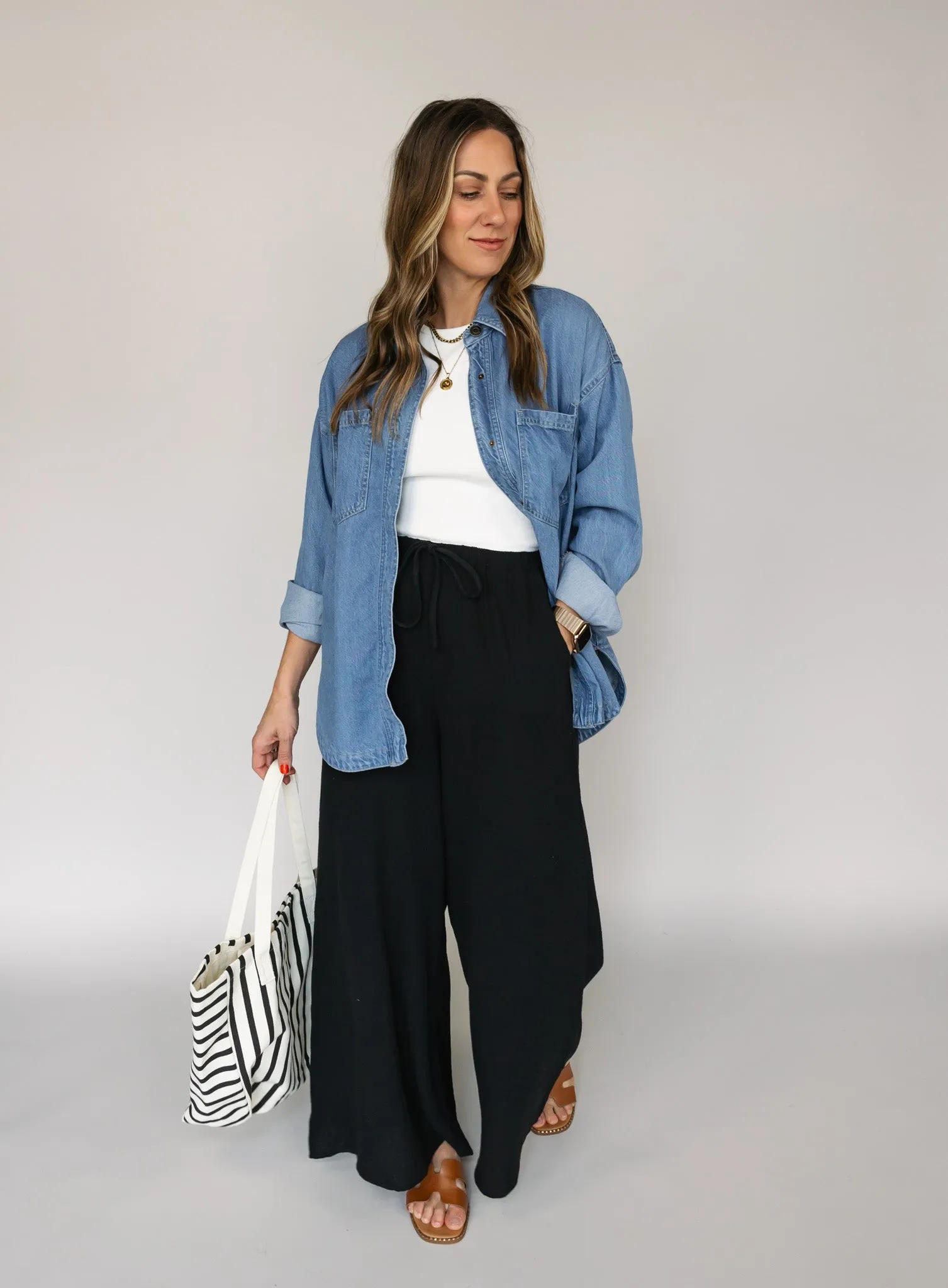 Z Supply: All Day Soft Denim Jacket - Worn Indigo