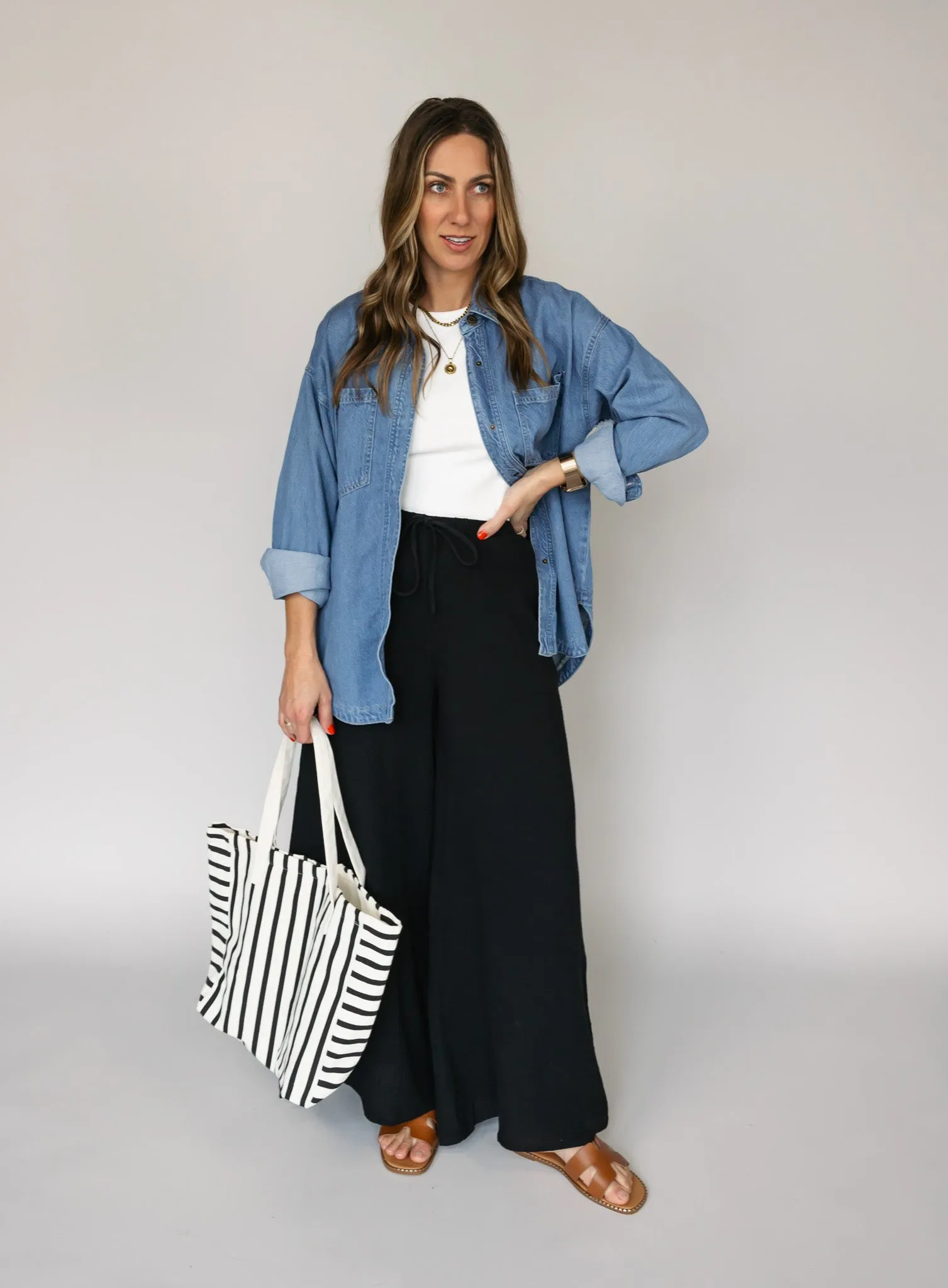 Z Supply: All Day Soft Denim Jacket - Worn Indigo