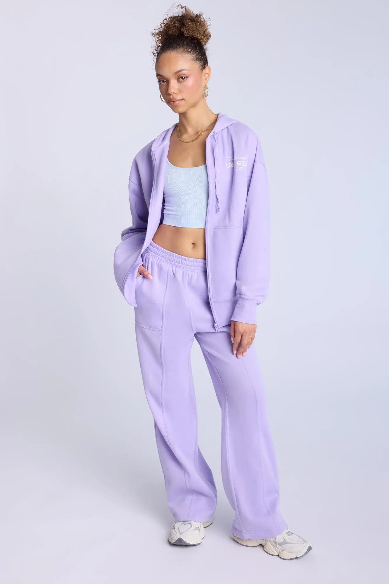 Zip-Up Oversized Hoodie